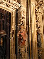 Albi, Cathedrale Ste Cecile, Statue (2)